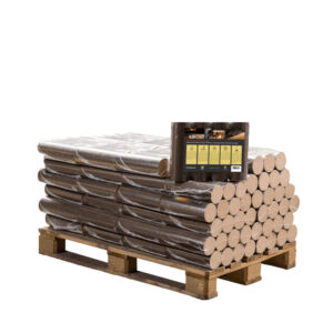 Runde Buche Briketts 48 Packungen x 10 kg (480 kg)