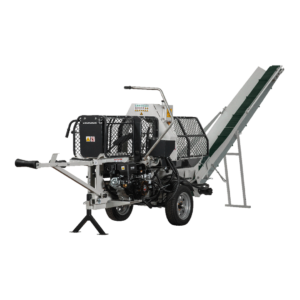 LUMAG SSA400G | Benzin-Sägespaltmaschine mit Fördenband